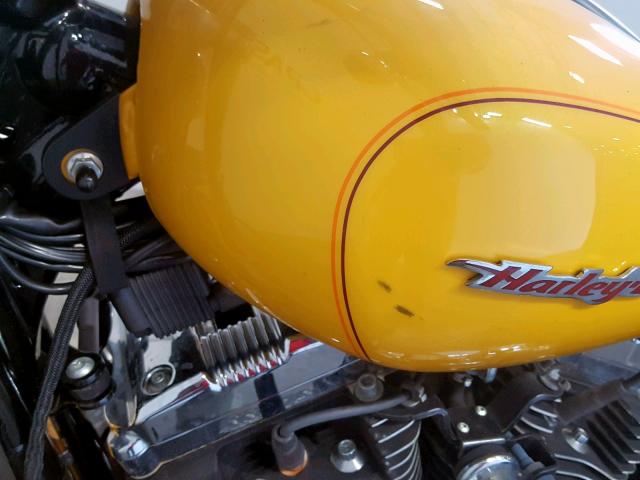 1HD1CGP106K436104 - 2006 HARLEY-DAVIDSON XL1200 C YELLOW photo 11