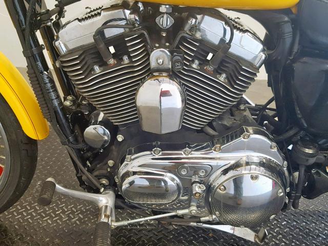 1HD1CGP106K436104 - 2006 HARLEY-DAVIDSON XL1200 C YELLOW photo 6