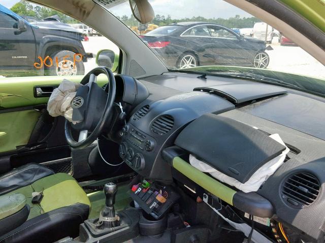 3VWCD21C13M402923 - 2003 VOLKSWAGEN NEW BEETLE GREEN photo 9