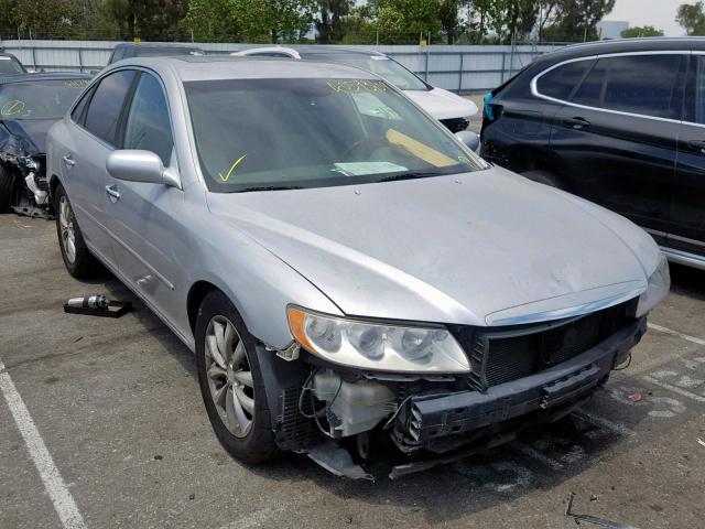 KMHFC46F67A195445 - 2007 HYUNDAI AZERA SE SILVER photo 1