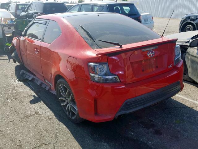 JTKJF5C75E3086896 - 2014 TOYOTA SCION TC წითელი ფოტო 3
