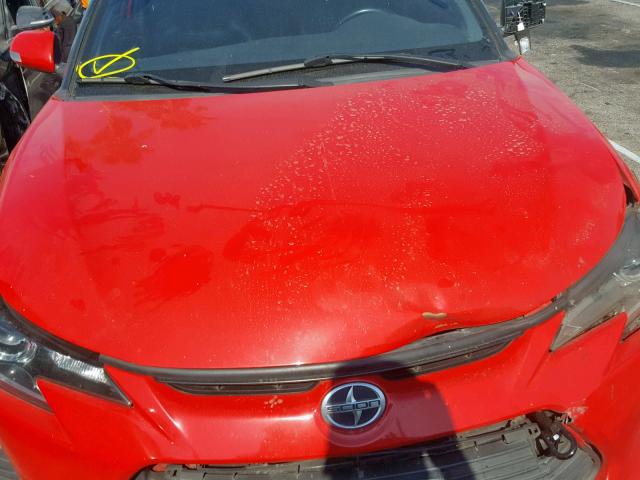 JTKJF5C75E3086896 - 2014 TOYOTA SCION TC წითელი ფოტო 7