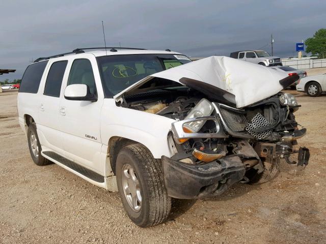 1GKFK66U63J282519 - 2003 GMC YUKON XL D WHITE photo 1