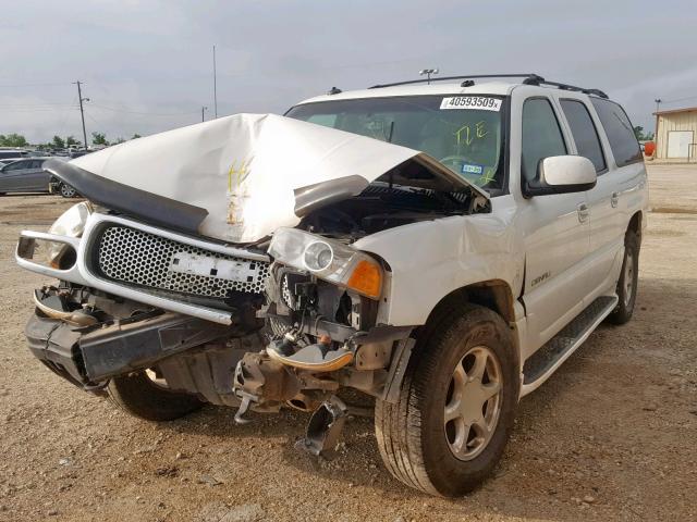 1GKFK66U63J282519 - 2003 GMC YUKON XL D WHITE photo 2