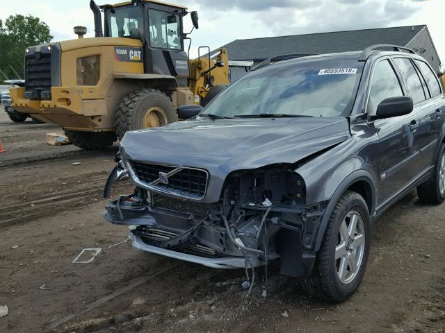 YV1CZ592151204001 - 2005 VOLVO XC90 CHARCOAL photo 2