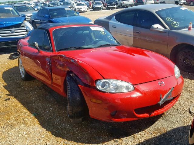 JM1NB353150413900 - 2005 MAZDA MX-5 MIATA RED photo 1