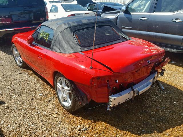 JM1NB353150413900 - 2005 MAZDA MX-5 MIATA RED photo 3