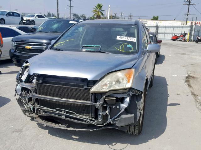 JHLRE38737C022775 - 2007 HONDA CR-V EXL SILVER photo 2