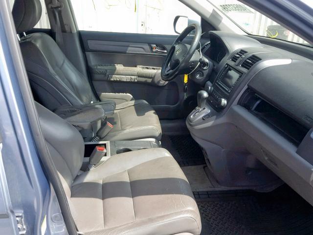 JHLRE38737C022775 - 2007 HONDA CR-V EXL SILVER photo 5