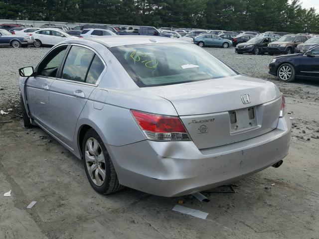 1HGCP2F80AA123831 - 2010 HONDA ACCORD EXL SILVER photo 3