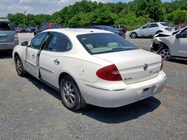 2G4WC582891166719 - 2009 BUICK LACROSSE C WHITE photo 3