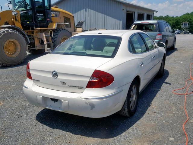 2G4WC582891166719 - 2009 BUICK LACROSSE C WHITE photo 4