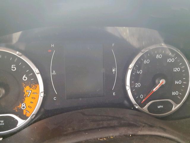 ZACCJBAT3GPD55425 - 2016 JEEP RENEGADE S ORANGE photo 8