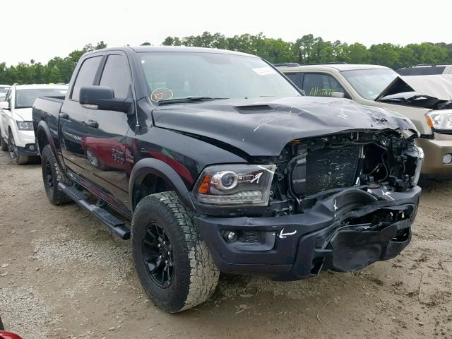 1C6RR7YT2JS163265 - 2018 RAM 1500 REBEL BLACK photo 1