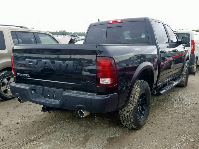 1C6RR7YT2JS163265 - 2018 RAM 1500 REBEL BLACK photo 4