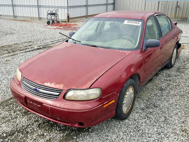 1G1ND52F64M554174 - 2004 CHEVROLET CLASSIC MAROON photo 2