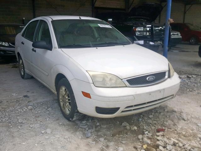 1FAFP34N77W296922 - 2007 FORD FOCUS ZX4 WHITE photo 1