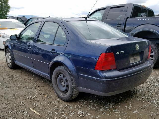 3VWSK69M32M191731 - 2002 VOLKSWAGEN JETTA GLS BLUE photo 3