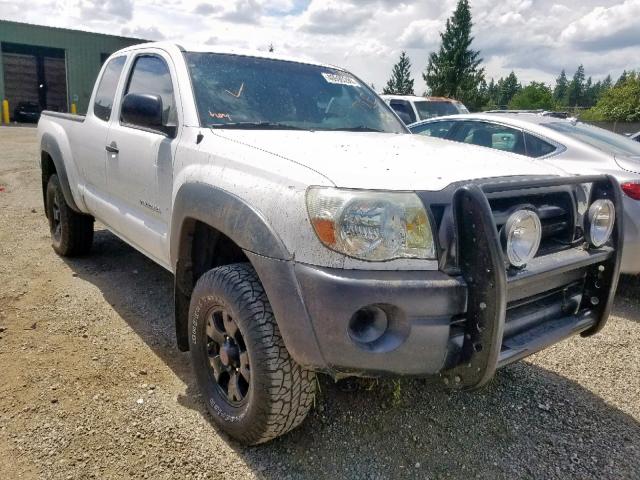 5TETX62N37Z386850 - 2007 TOYOTA TACOMA PRE WHITE photo 1