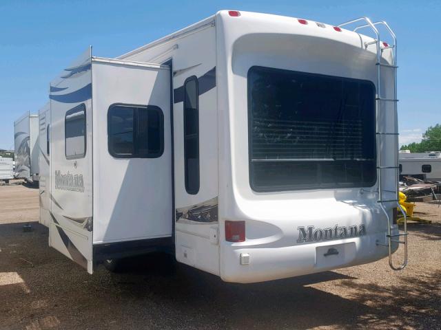 4VDF3402584700382 - 2008 KEYSTONE MONTANA WHITE photo 3