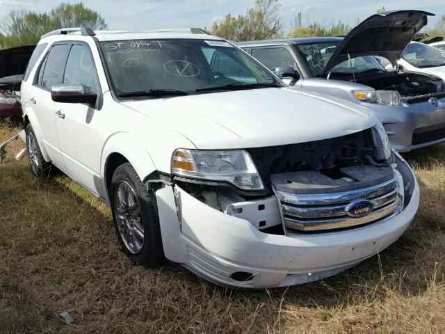 1FMDK03W98GA08706 - 2008 FORD TAURUS X L WHITE photo 1