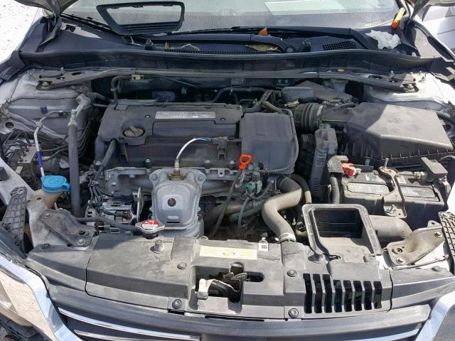 1HGCR2F84EA200135 - 2014 HONDA ACCORD EXL SILVER photo 7