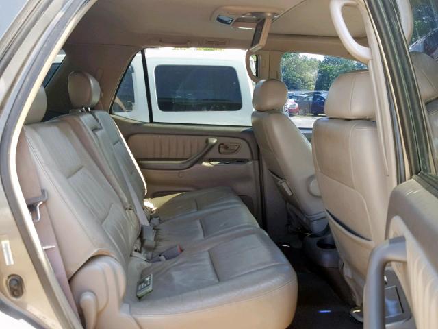 5TDBT48AX3S160022 - 2003 TOYOTA SEQUOIA LI GRAY photo 6