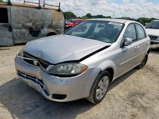 KL5JD66Z77K588632 - 2007 SUZUKI RENO BASE SILVER photo 2