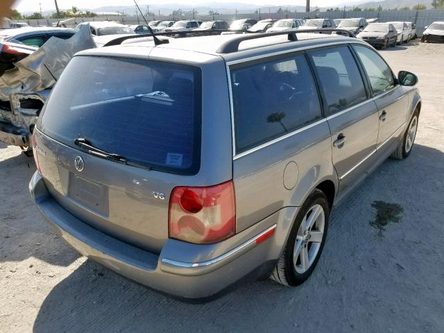 WVWWH63B14E233574 - 2004 VOLKSWAGEN PASSAT GLX 灰色 照片 4