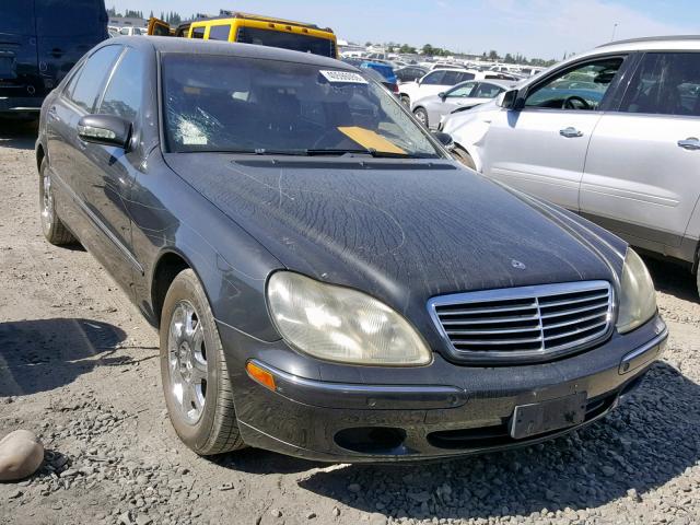 WDBNG70J42A286563 - 2002 MERCEDES-BENZ S 430 GRAY photo 1