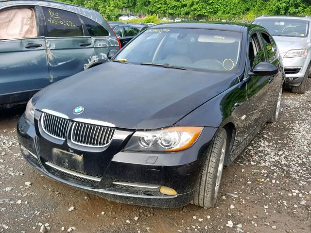 WBAVD53578A009716 - 2008 BMW 335 XI BLACK photo 2