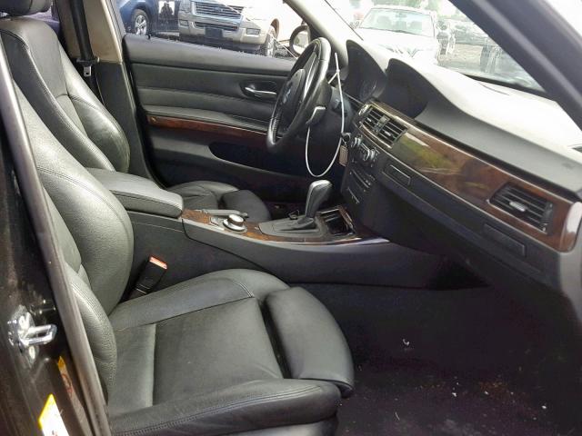 WBAVD53578A009716 - 2008 BMW 335 XI BLACK photo 5