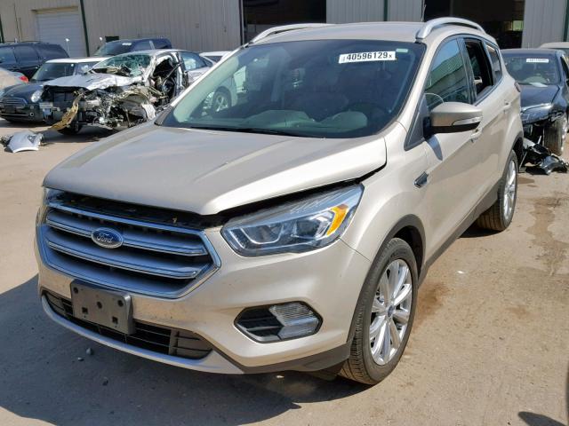 1FMCU0JDXHUC14044 - 2017 FORD ESCAPE TIT TAN photo 2