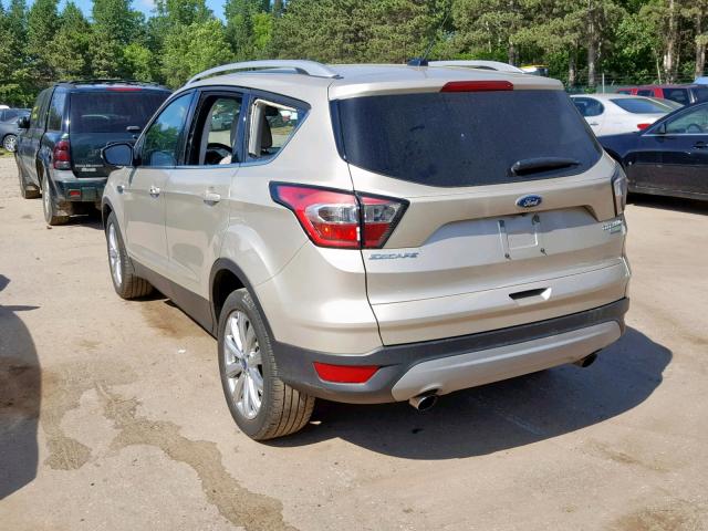 1FMCU0JDXHUC14044 - 2017 FORD ESCAPE TIT TAN photo 3