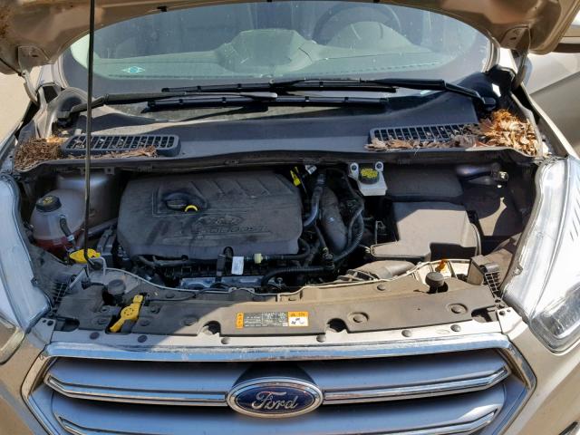 1FMCU0JDXHUC14044 - 2017 FORD ESCAPE TIT TAN photo 7