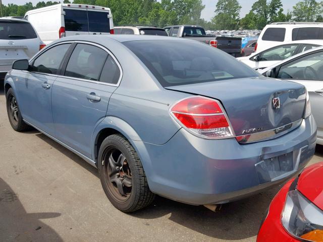 1G8ZS57B59F203072 - 2009 SATURN AURA XE SILVER photo 3