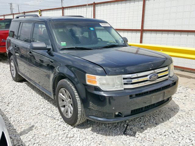 2FMGK5BC3ABA67930 - 2010 FORD FLEX SE BLACK photo 1