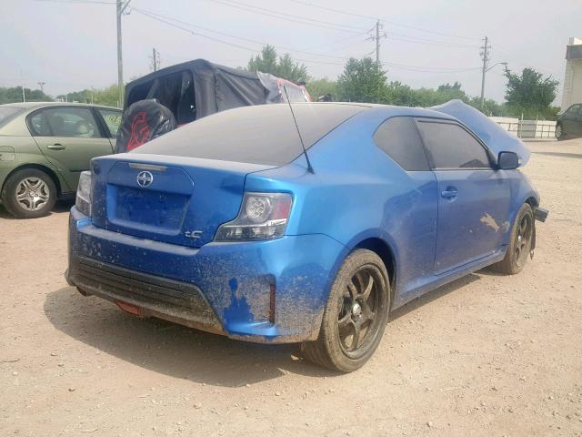 JTKJF5C77F3088876 - 2015 TOYOTA SCION TC ლურჯი ფოტო 4