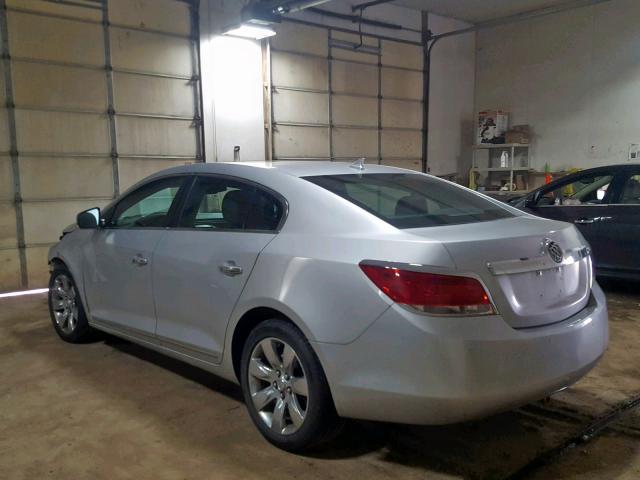 1G4GD5ED2BF198118 - 2011 BUICK LACROSSE C SILVER photo 3