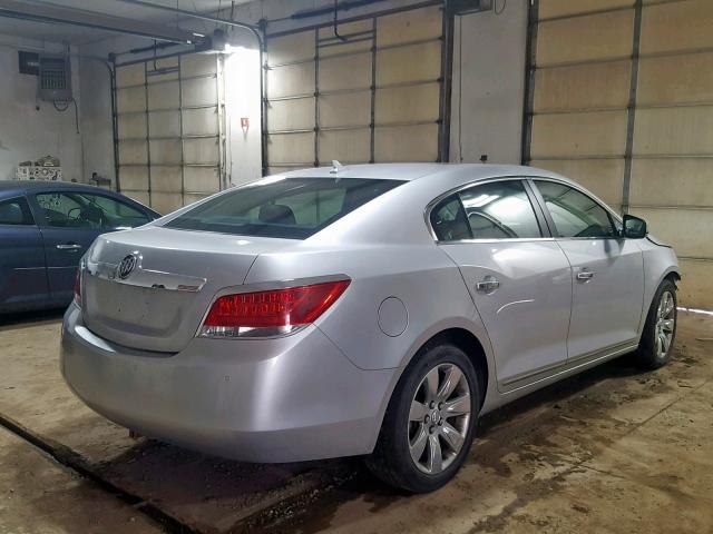 1G4GD5ED2BF198118 - 2011 BUICK LACROSSE C SILVER photo 4