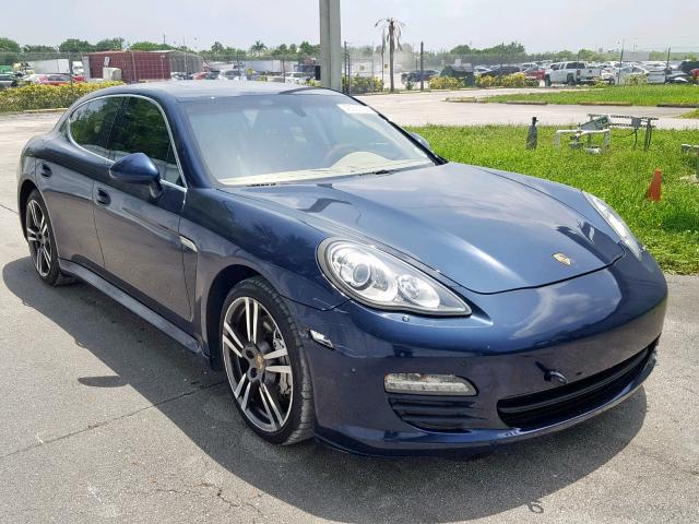 WP0AB2A75AL065495 - 2010 PORSCHE PANAMERA S BLUE photo 1