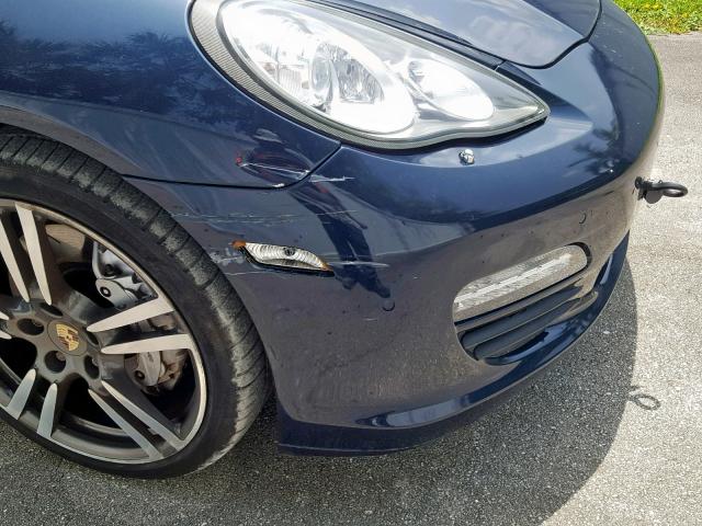 WP0AB2A75AL065495 - 2010 PORSCHE PANAMERA S BLUE photo 9