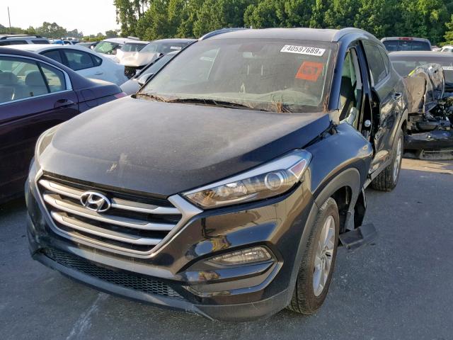 KM8J3CA42JU717858 - 2018 HYUNDAI TUCSON SEL BLACK photo 2