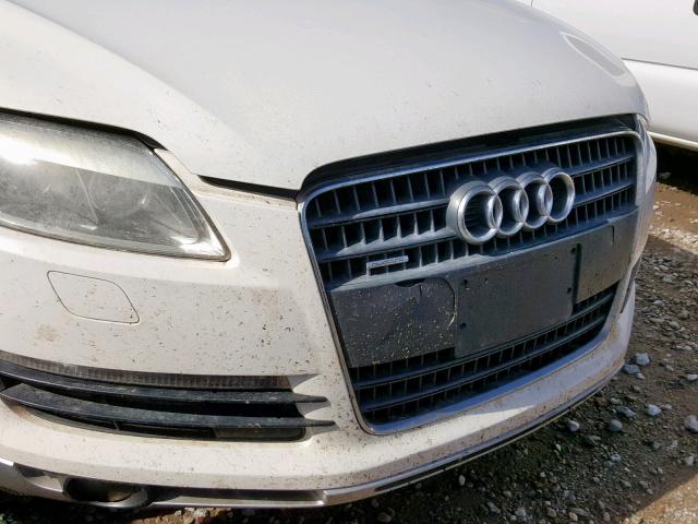 WA1AV74LX7D020319 - 2007 AUDI Q7 4.2 QUA WHITE photo 9