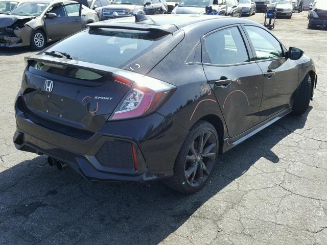 SHHFK7H48HU402574 - 2017 HONDA CIVIC SPOR BLACK photo 4