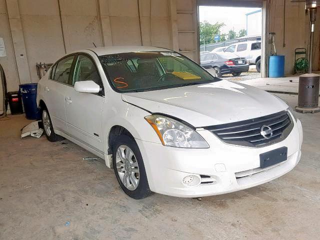 1N4CL2AP7AC126633 - 2010 NISSAN ALTIMA HYB WHITE photo 1