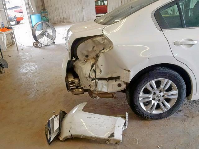 1N4CL2AP7AC126633 - 2010 NISSAN ALTIMA HYB WHITE photo 9