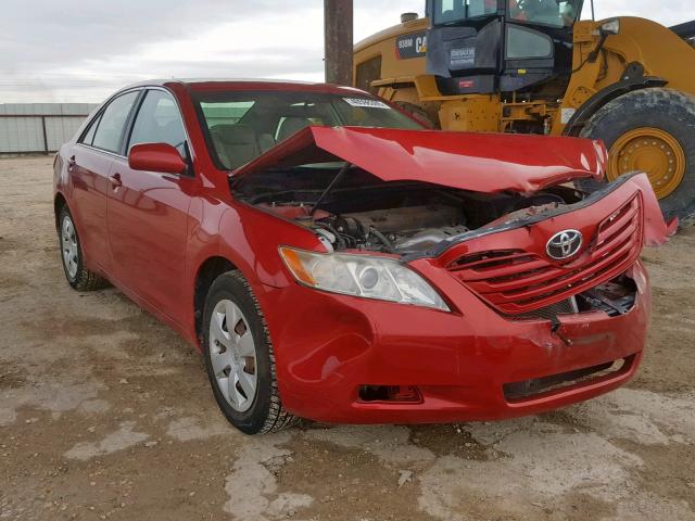 4T1BE46K67U065766 - 2007 TOYOTA CAMRY NEW RED photo 1