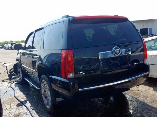 1GYS4AEF5BR306359 - 2011 CADILLAC ESCALADE BLACK photo 3