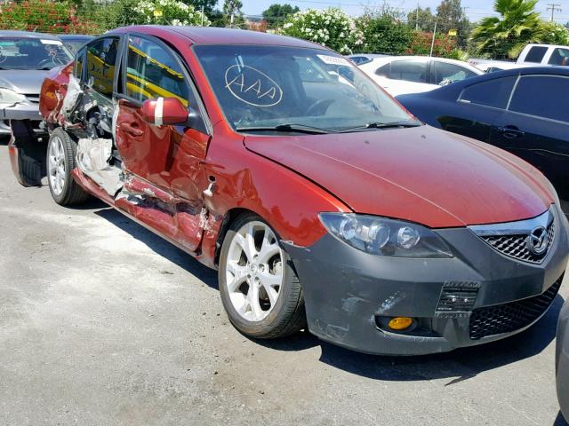 JM1BK32G391204166 - 2009 MAZDA 3 I BLACK photo 1